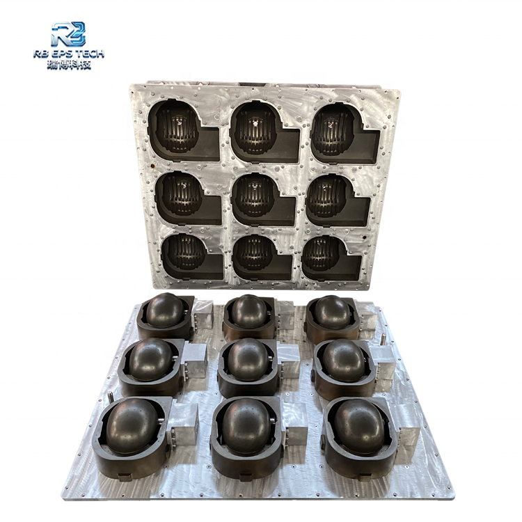 Custom EPS Expanded Polystyrene Bicycle Helmet Mold for Foam Shaping Machine